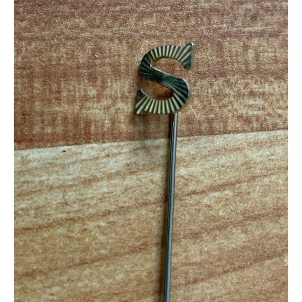 Vintage Letter‎ S Pin